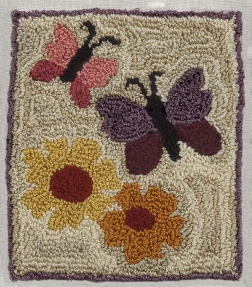 Busy Butterflies Punchneedle Kit - Image 2