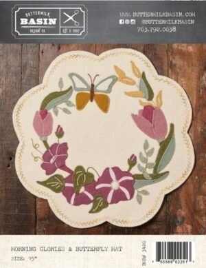 Morning Glories & Butterfly Mat Kit