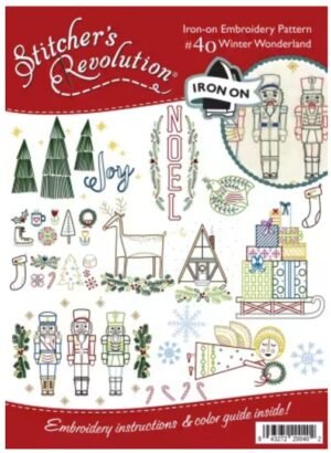 Stitcher's Revolution Embroidery Transfer Pattern - Winter Wonderland