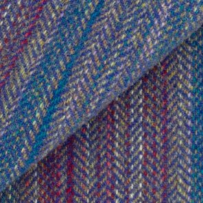 Blue Multi Stripe Fat 1/8th