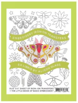 Embroidery Iron-On Transfers by Allison Glass - Ex Libris