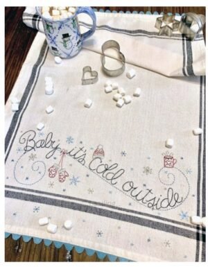 Baby Its Cold Outside Dishtowel Kit
