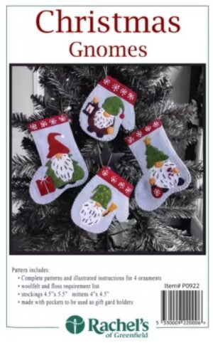 Christmas Gnomes Ornaments Kit