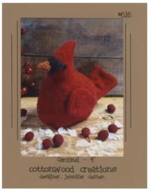 Cardinal Pincushion Kit