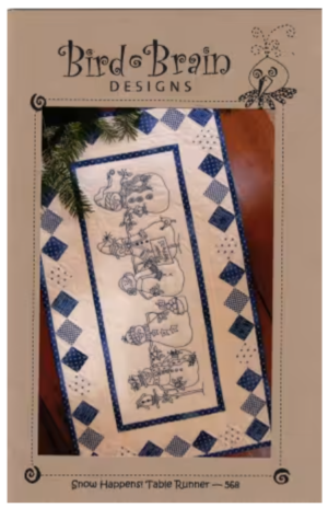 Snow Happens! Table Runner Pattern