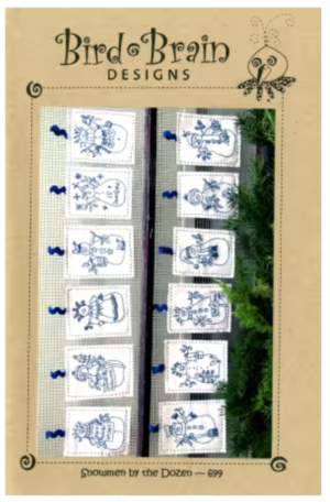 Snowmen By the Dozen Pattern