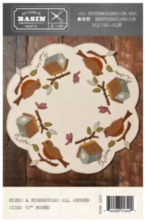 Birds & Birdhouses All Around Mat Kit