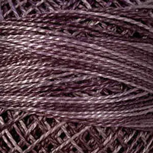 Valdani Perle Cotton Size 8 - H210 Melancholic Purple - Heirloom Collection
