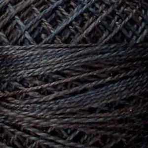 Valdani Perle Cotton Size 8 - O511 - Black Sea
