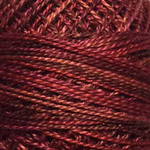 Valdani Perle Cotton Size 8 - P1 Old Brick - Vintage Hues