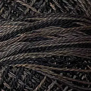 Valdani Perle Cotton Size 8 - P11 Aged Black - Vintage Hues