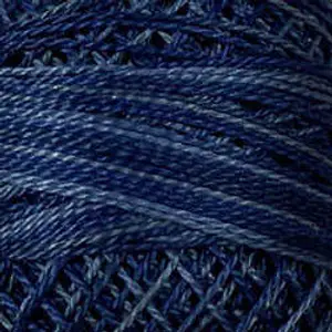 Valdani Perle Cotton Size 8 - P7 Withered Blue - Vintage Hues