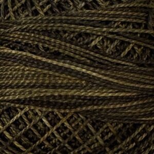 Valdani Perle Cotton Size 12 - S310 - Heritage Olive