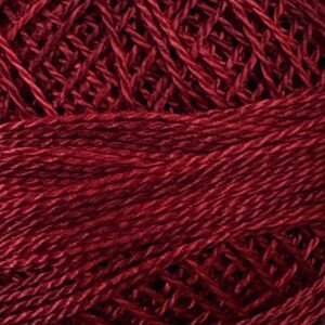 Valdani Perle Cotton Size 12 - S316 - Ruby Glow
