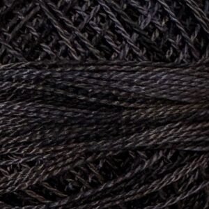 Valdani Perle Cotton Size 12 - S317 - Black Ash