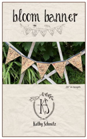 Bloom Banner Sampler Pattern by Kathy Schmitz